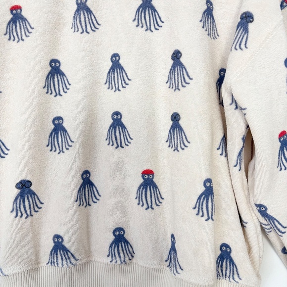 Emile & Ida terry octopus sweater - Picture 2 of 4